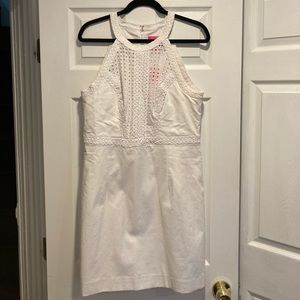 NWT Lilly Pulitzer white eyelet dress size 12